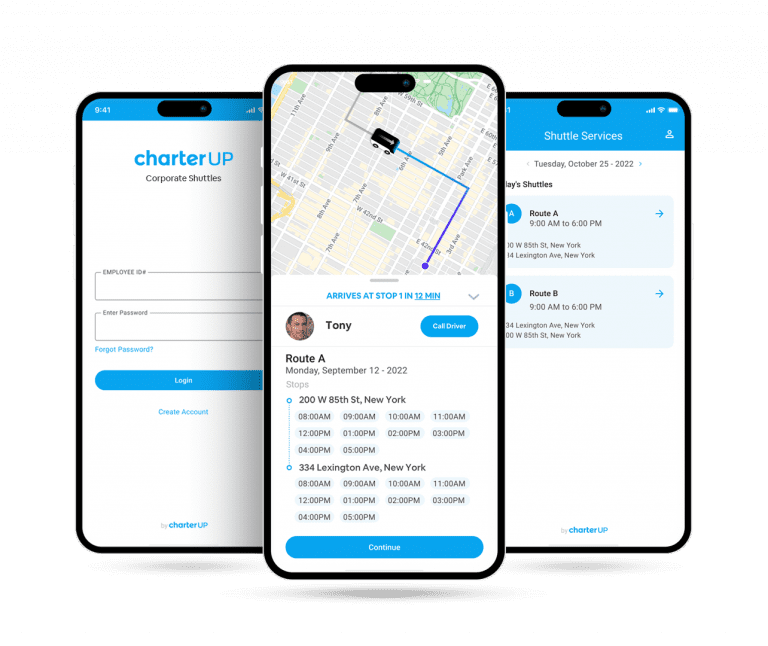 CharterUP Launches Corporate Shuttle Service To Assist With Employee ...