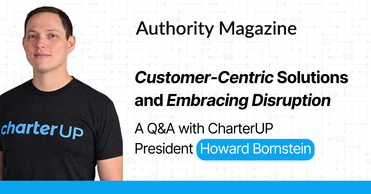 Disruptive by Design Howard Bornstein Discusses CharterUP's Bold